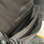 Saint Laurent Niki Messenger In Econyl 757146 Black